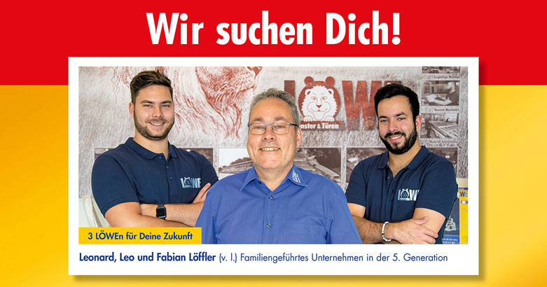 Leonard, Leo und Fabian Löffler (v.l.)