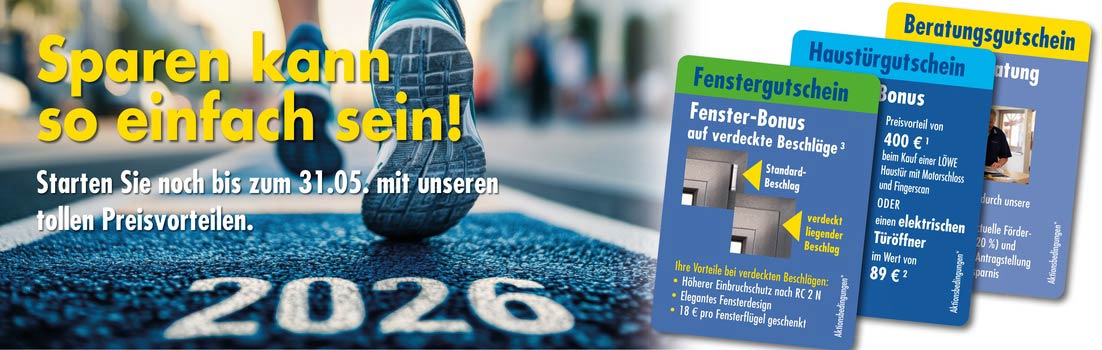 Gutschein-Aktion noch bis zum 31.05.2026